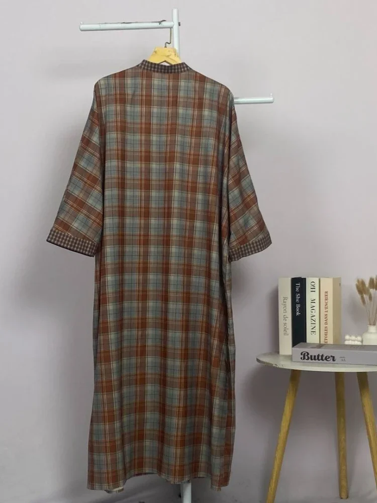 ASAYA Gamis wanita kekinian motif abstrak elegan trendi