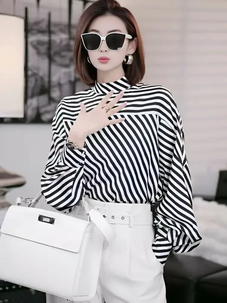 FADFAD Atasan blouse pakian wanita mode potongan terbaru gaya kekinian