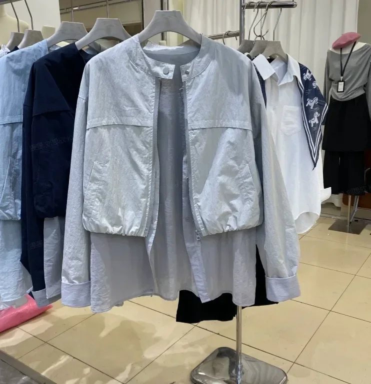CHICMORE Atasan longgar gaya kasual modis untuk wanita stylish