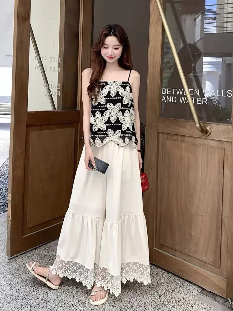 [READY STOCK]CHICMORE Celana panjang wanita model longgar gaya korea