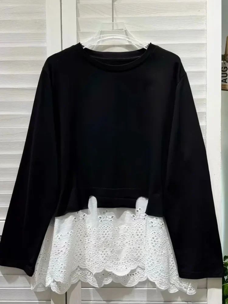 CHICMORE Blouse wanita lengan panjang gaya trendi korean style