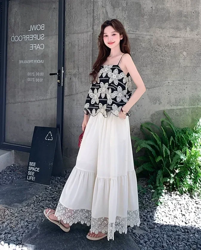 [READY STOCK]CHICMORE Celana panjang wanita model longgar gaya korea