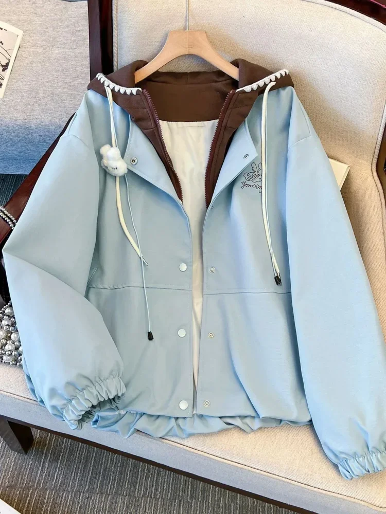 CHICMORE Atasan jaket untuk wainta lengan panjang untuk wanita model terbaru