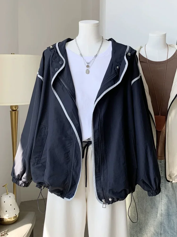 CHICMORE Atasan jaket untuk wainta lengan panjang untuk wanita