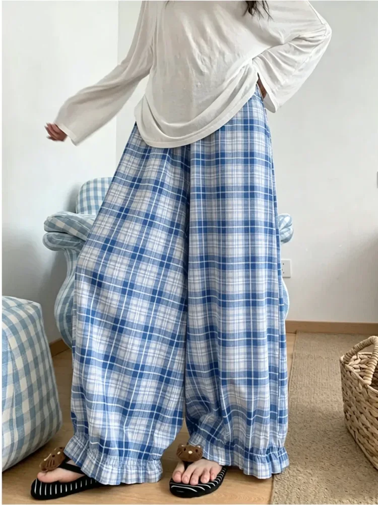 [READY STOCK]ASAYA Celana panjang longgar motif cetak bergaya bohemian terbaru fashion waniita