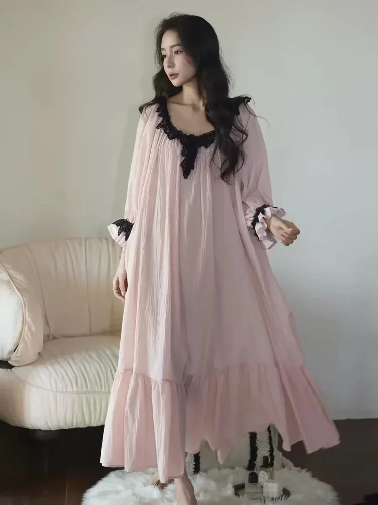 CHICMORE Gaun lengan panjang gaya modis yang elegant mewah untuk wanita