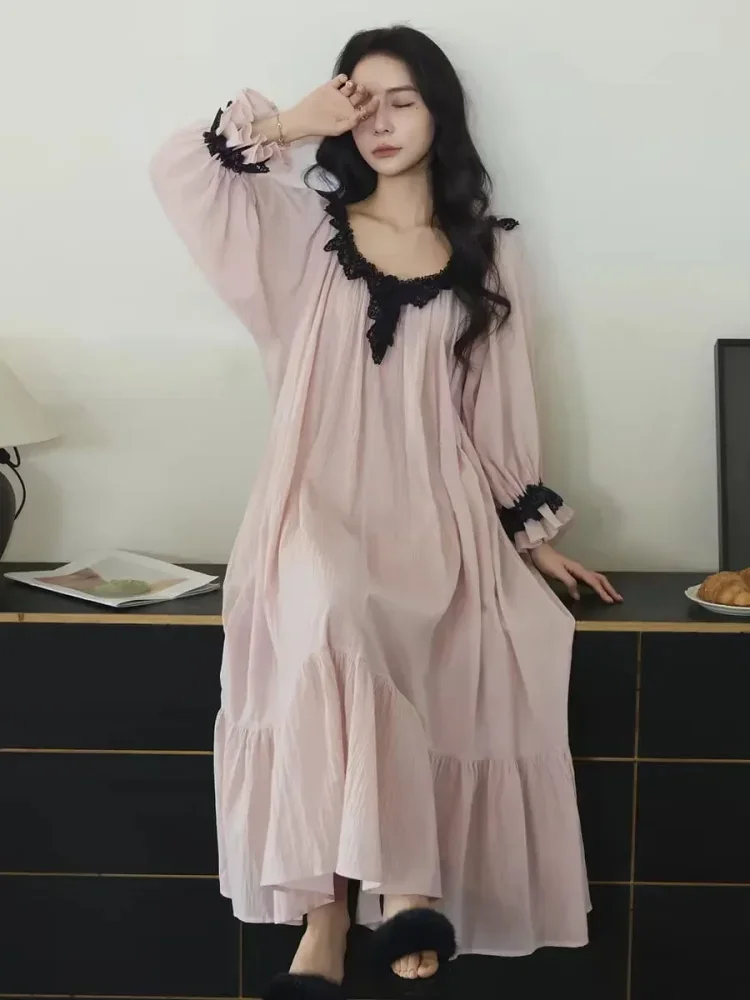 CHICMORE Gaun lengan panjang gaya modis yang elegant mewah untuk wanita
