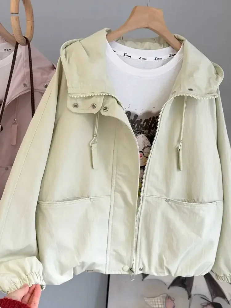 CHICMORE Jaket stylish dengan lengan panjang gaya modis baru untuk wanita