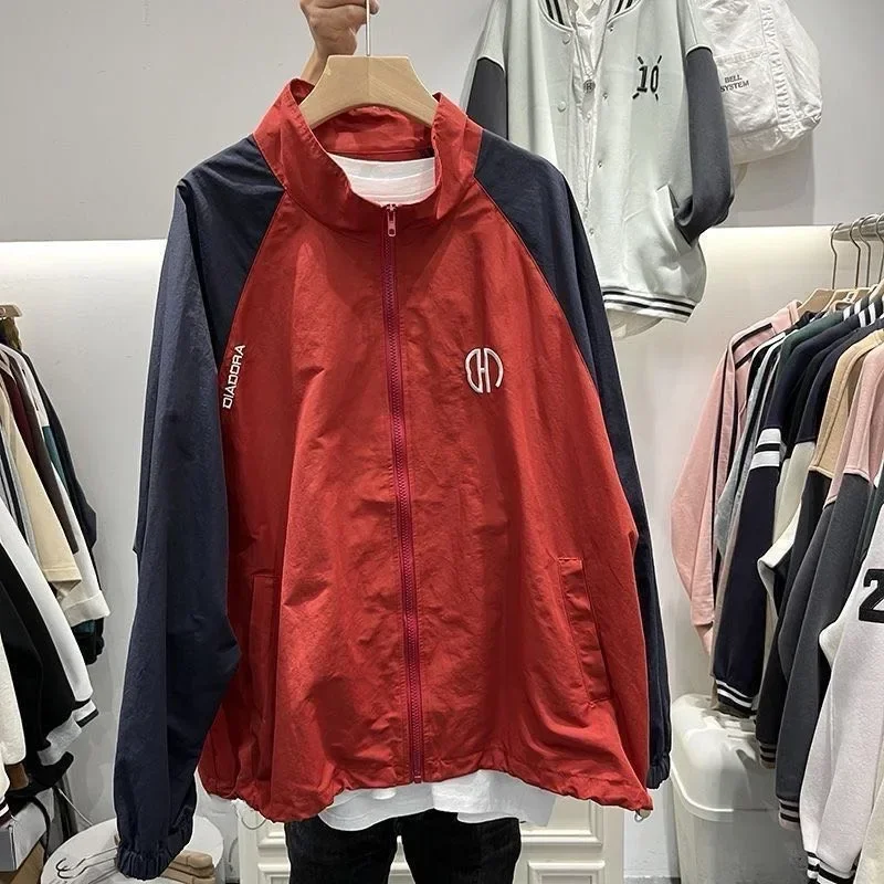 CHICMORE Jaket wanita lengan panjang model zipper lengan panjang kerah high neck