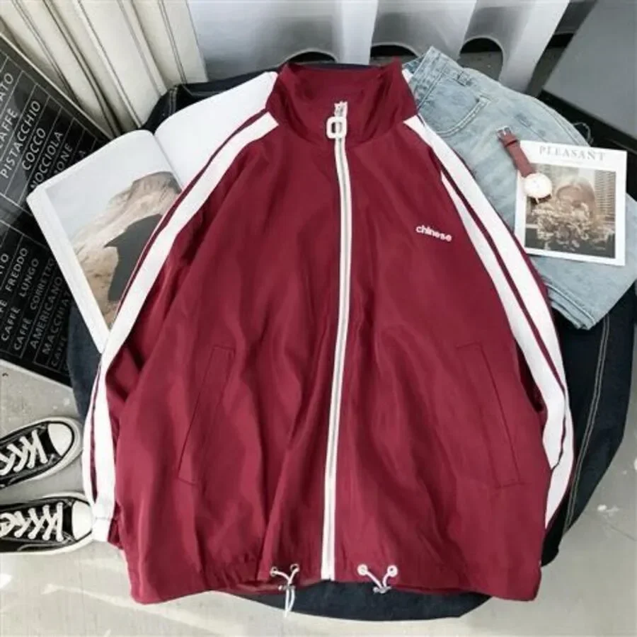 CHICMORE Jaket wanita feminime dengan ritsleting bergaya modis