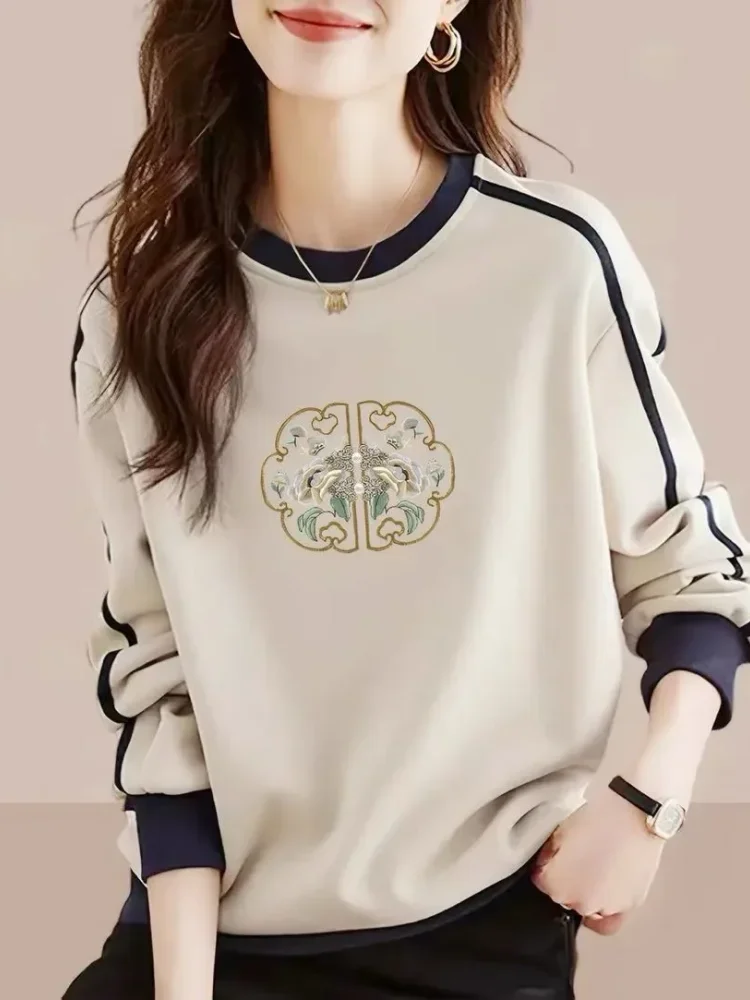 FADFAD Atasan wanita blouse longgar lenganpanjang motif terbaru