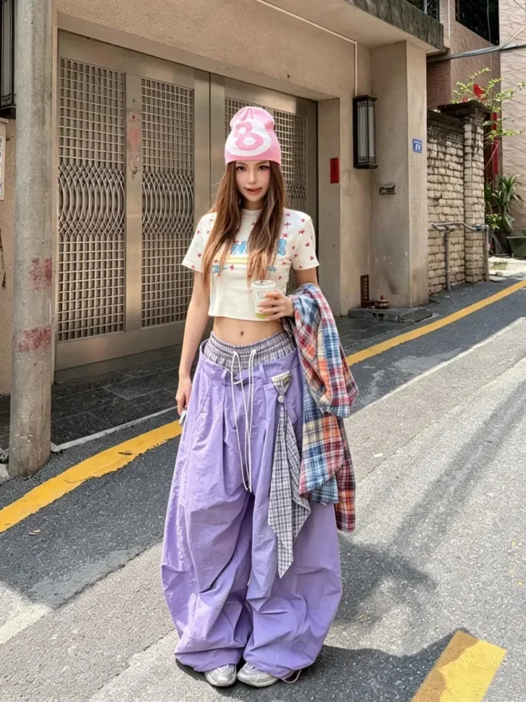 CHICMORE Celana panjang gaya korea kekinian mode baru untuk wanita