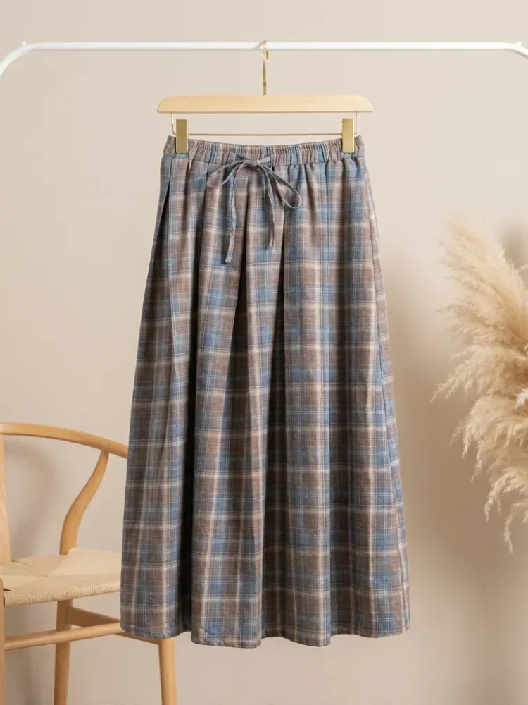 ASAYA Rok motif cetak unik bergaya kekinian wanita elegant