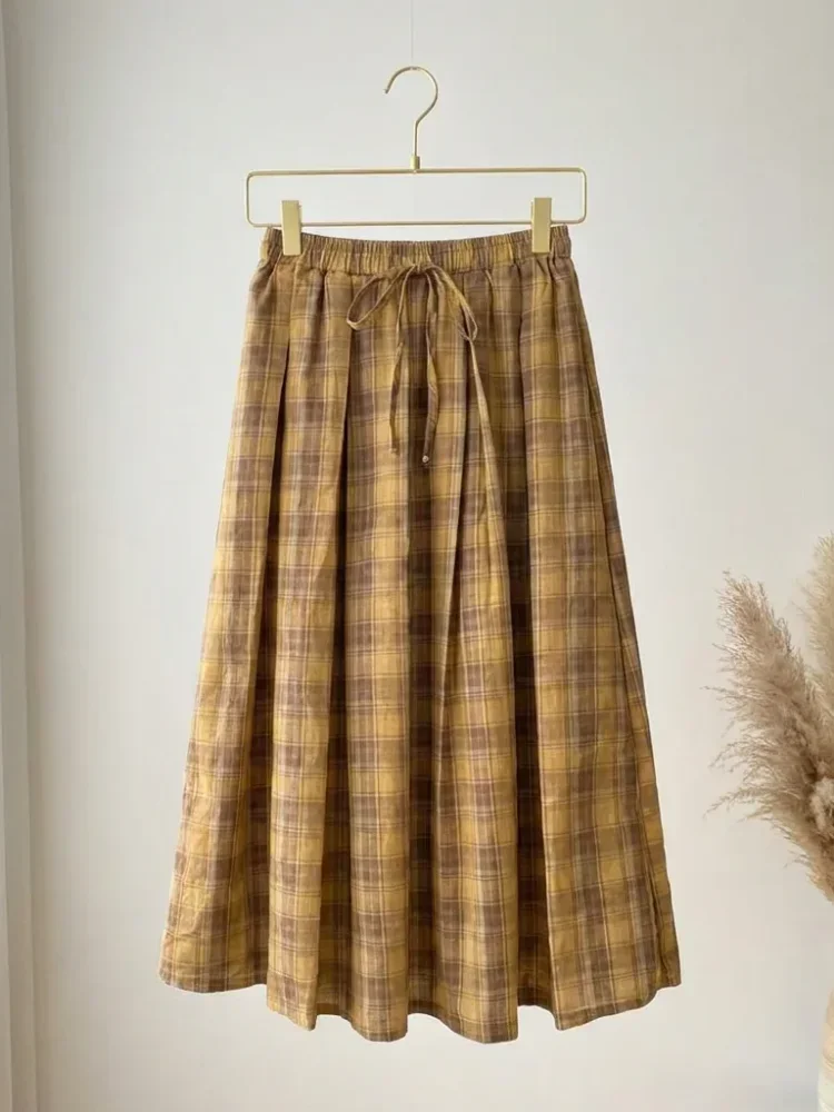 ASAYA Rok motif cetak unik bergaya kekinian wanita elegant