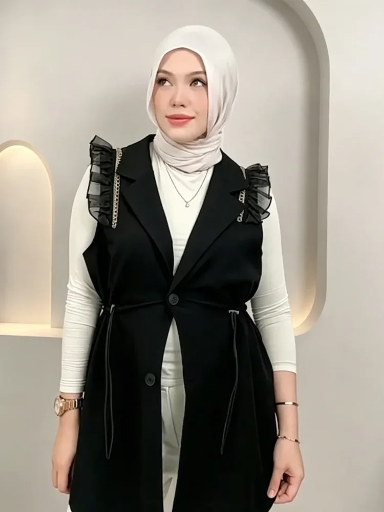 FADFAD Vest wanita minimalis terbaru tanpa lengan