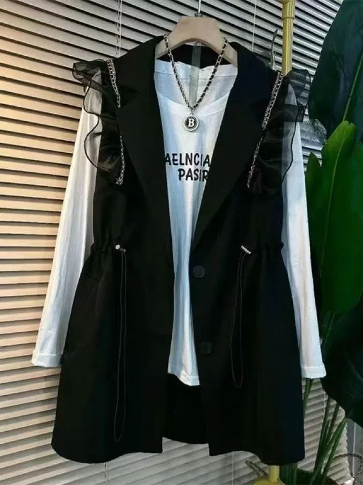 [READY STOCK]FADFAD Vest wanita minimalis terbaru tanpa lengan