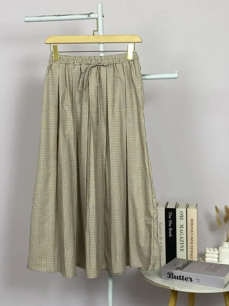 ASAYA Rok motif cetak unik bergaya kekinian wanita elegant