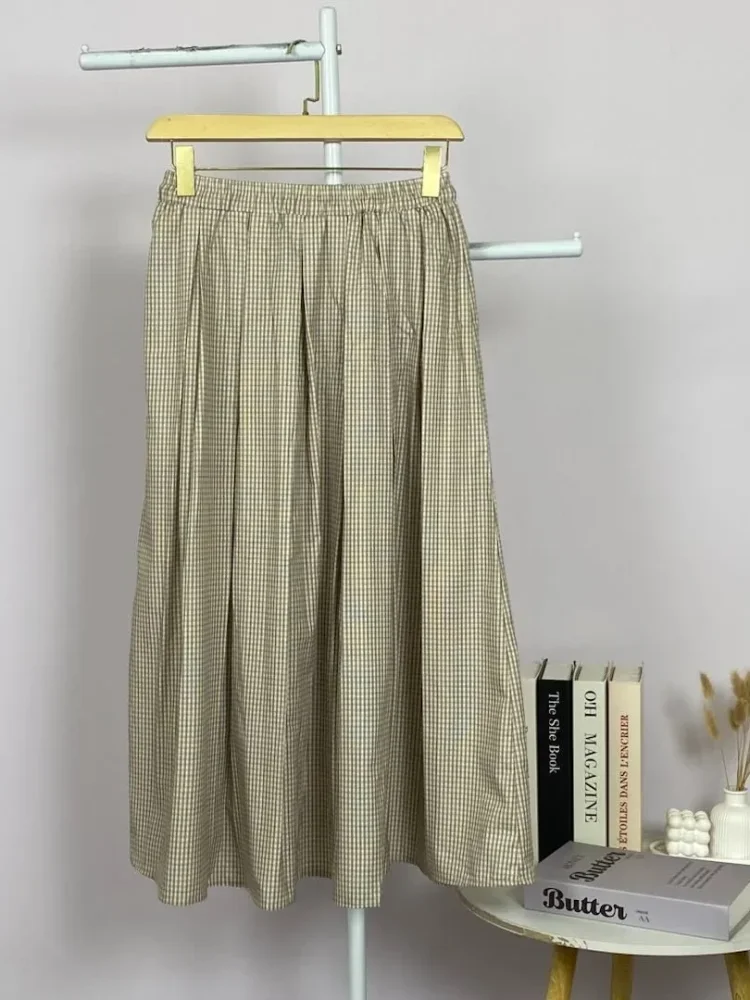 ASAYA Rok motif cetak unik bergaya kekinian wanita elegant