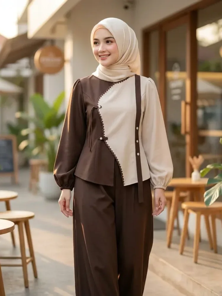 ASAYA Sabuk bergaya tidak beraturan dengan desain anyaman gigi anjing sangat cocok dipadukan dengan atasan lengan panjang dan celana panjang polos,
