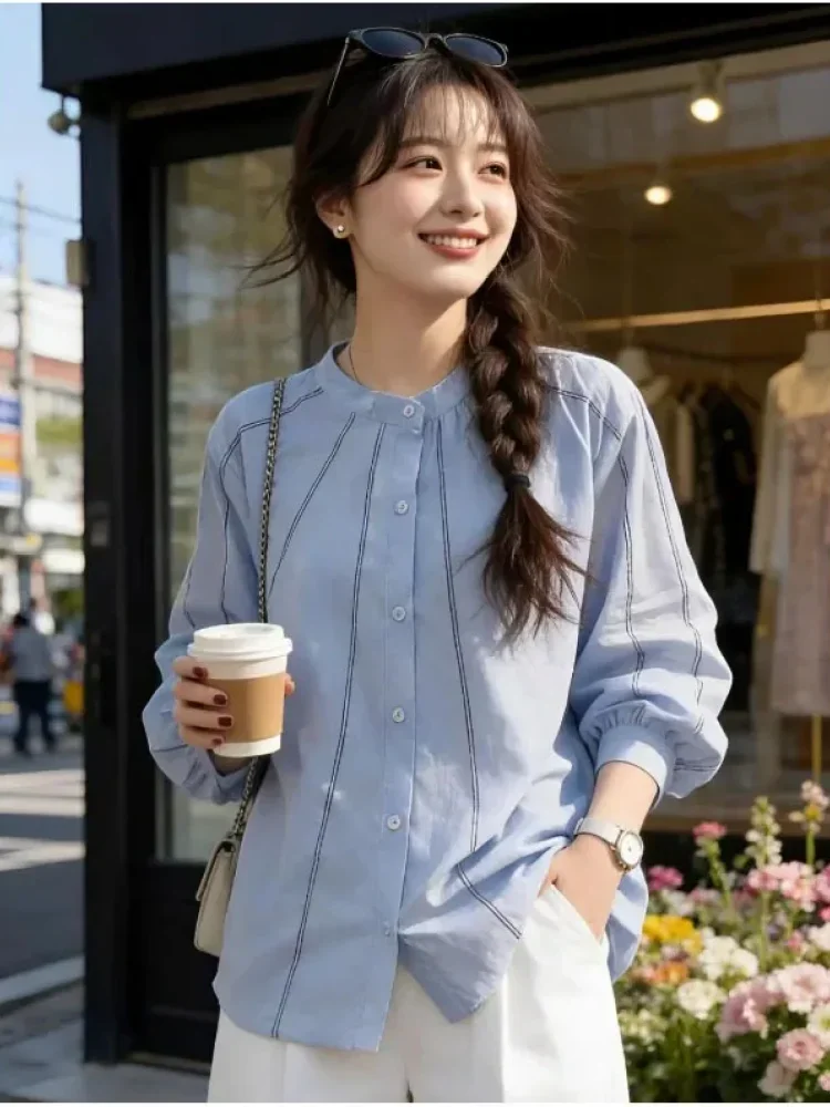 [READY STOCK]CHICMORE Atasan lengan panjang gaya kasual wanita fahion stylish