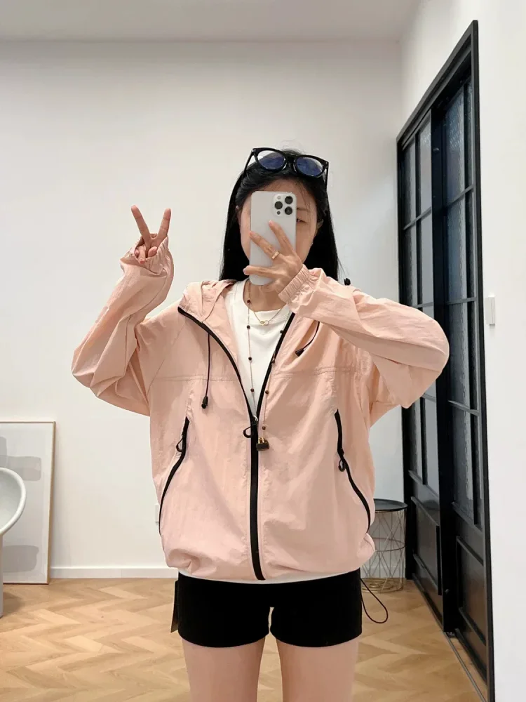 CHICMORE Atasan jaket gaya kasual baru untuk wanita dengan model zipper