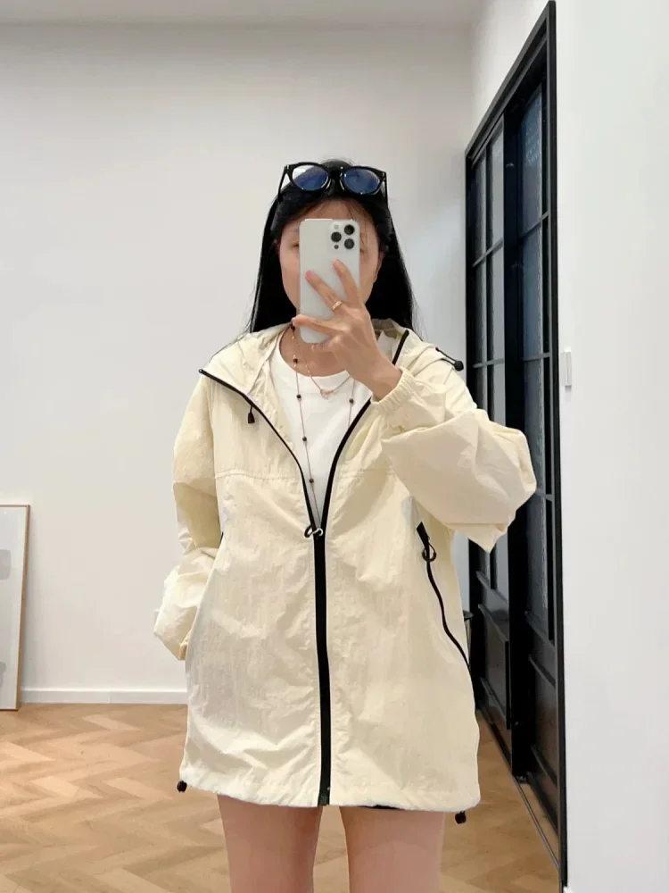 CHICMORE Atasan jaket gaya kasual baru untuk wanita dengan model zipper