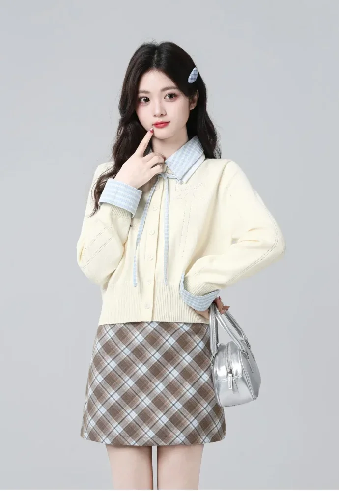 CHICMORE Atasan wanita lengan panjang model erbaru korean style feminine