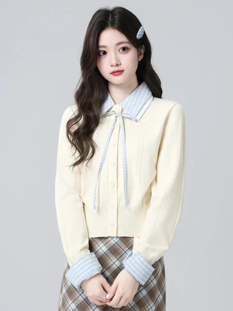 CHICMORE Atasan wanita lengan panjang model erbaru korean style feminine