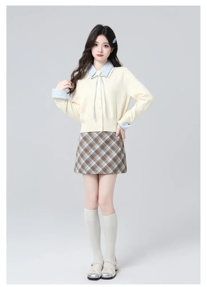 CHICMORE Atasan wanita lengan panjang model erbaru korean style feminine