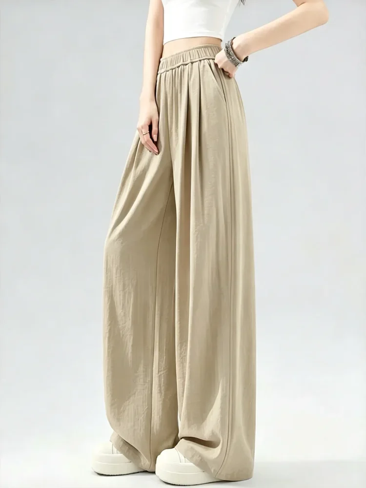 [READY STOCK]CHICMORE Celana panjang model longgar kasual untuk wanita