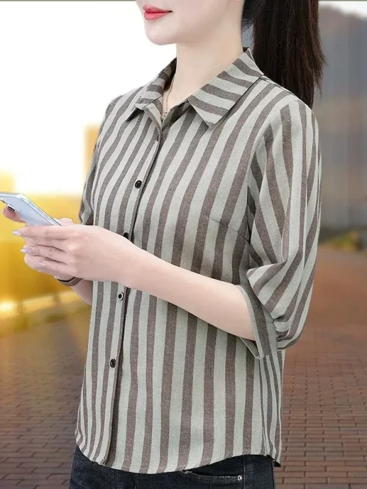 ASAYA Atasan wanita lengan pendek bergaya baru yang elegan