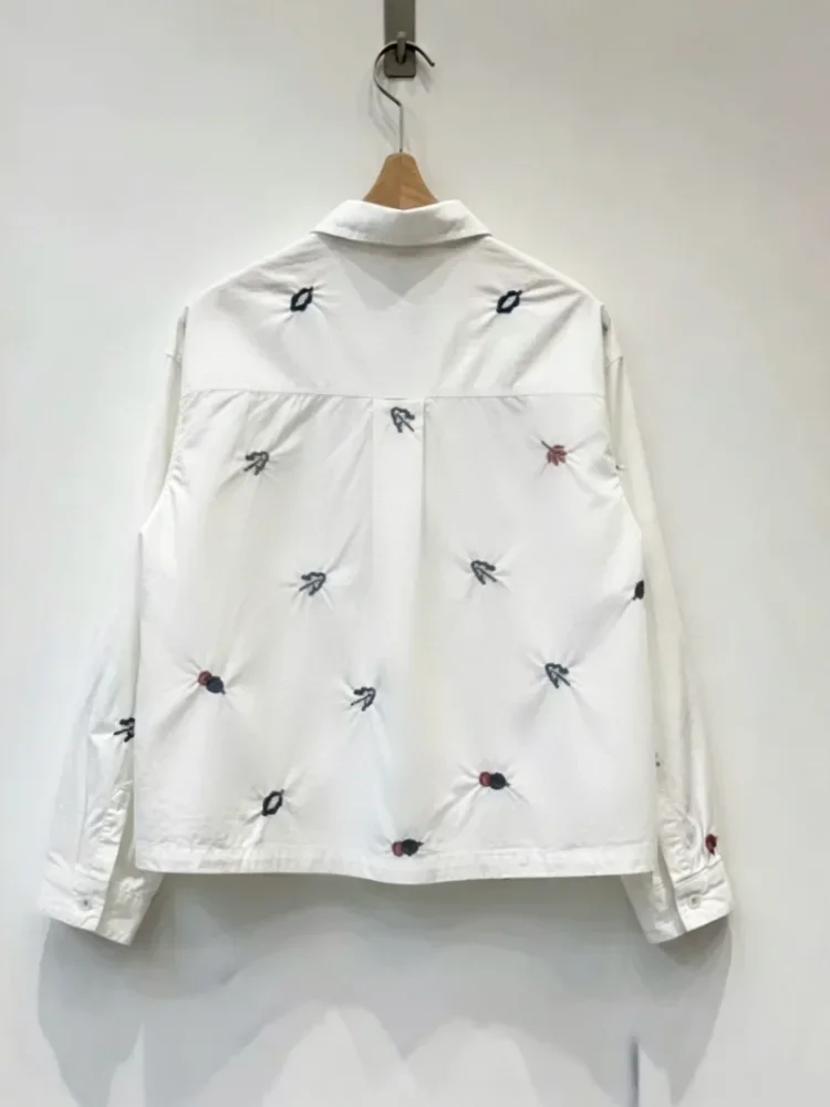 CHICMORE Atasan wanita jaket lengan panjang model kekinian motif lucu