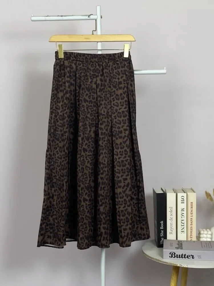 ASAYA Rok motif cetak unik bergaya kekinian wanita elegant