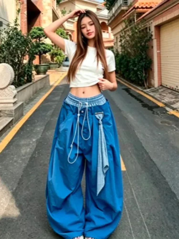 CHICMORE Celana panjang gaya korea kekinian mode baru untuk wanita