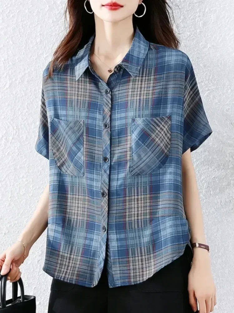[READY STOCK]ASAYA Atasan wanita lengan pendek bergaya baru yang elegan