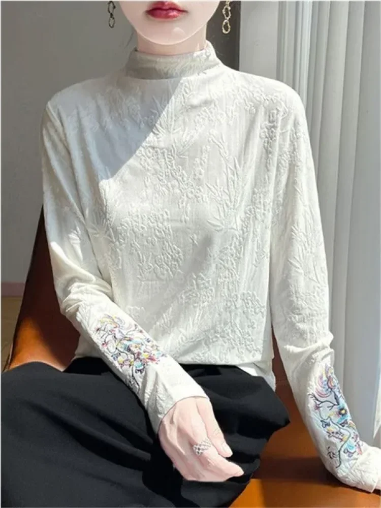 FADFAD Base layer bordir minimalis bermotif jacquard yang modis