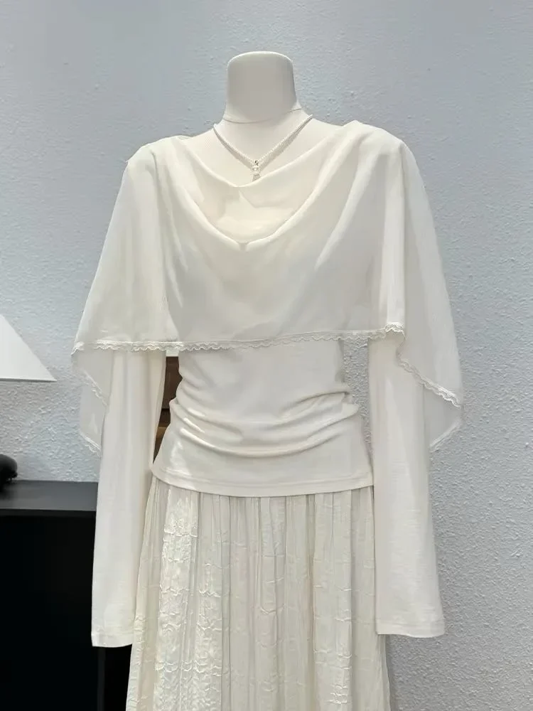 CHICMORE Atasan blouse lengan panjang model kekinian warna solid