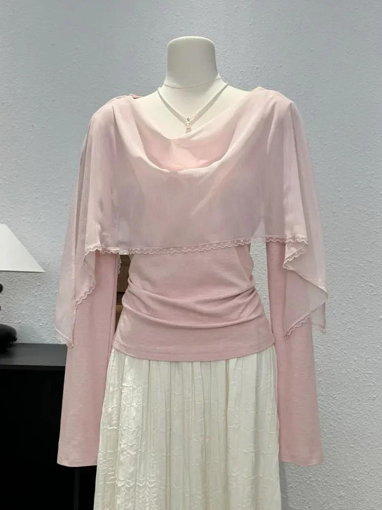 CHICMORE Atasan blouse lengan panjang model kekinian warna solid
