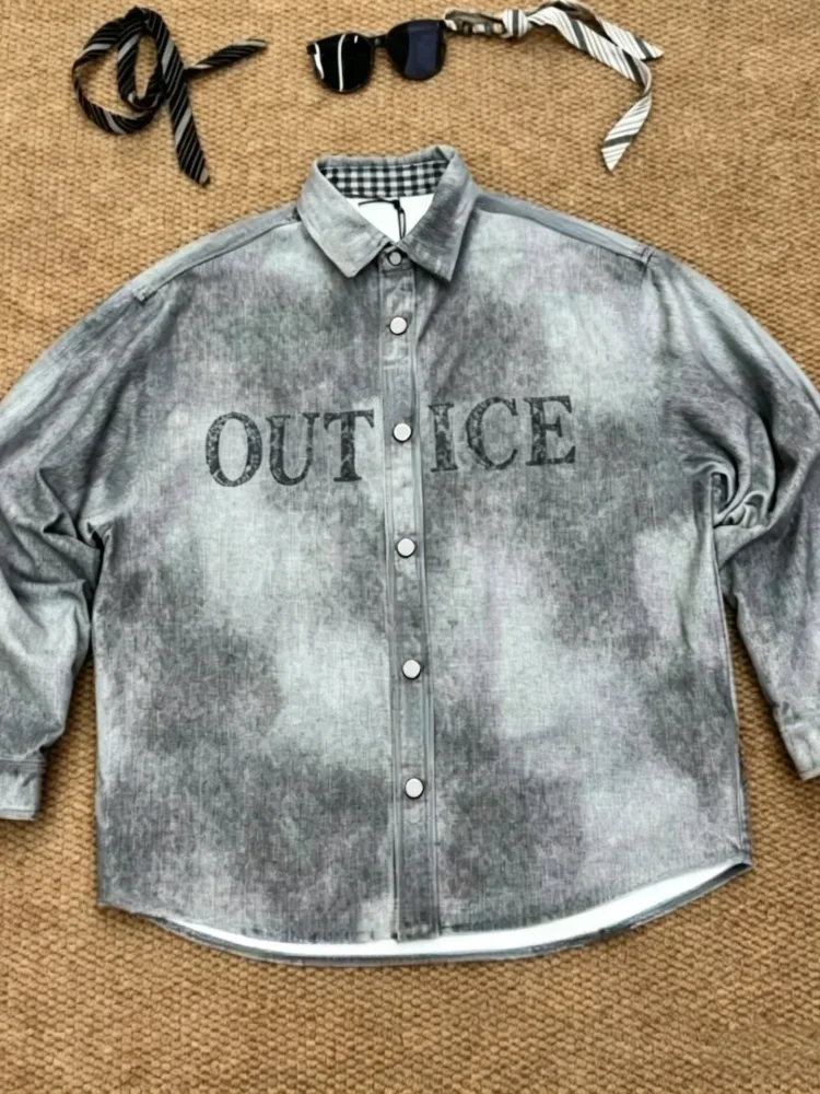 MODISH Kemeja motif tie dye dengan gaya santai terbaru.bukan cowboy.