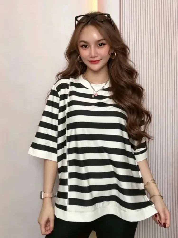 [READY STOCK]ASAYA Atasan wanita lengan pendek bergaya baru yang elegan