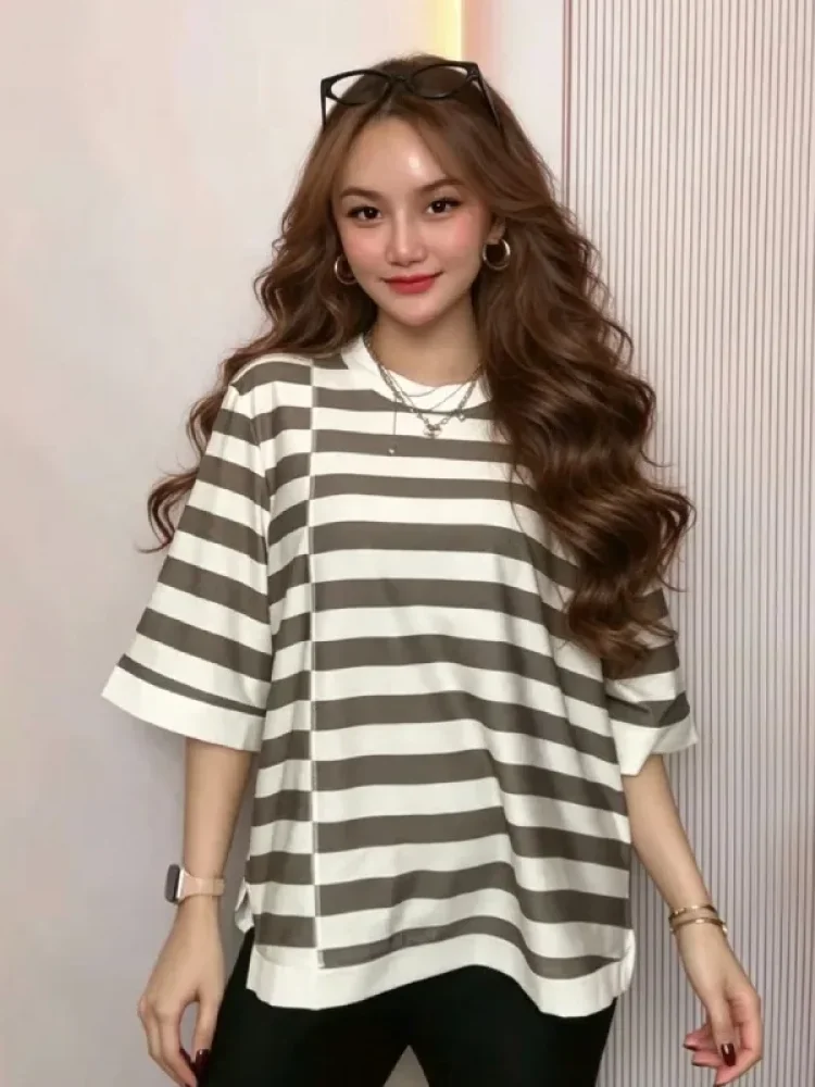 [READY STOCK]ASAYA Atasan wanita lengan pendek bergaya baru yang elegan