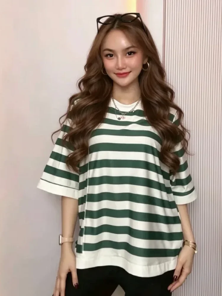 [READY STOCK]ASAYA Atasan wanita lengan pendek bergaya baru yang elegan