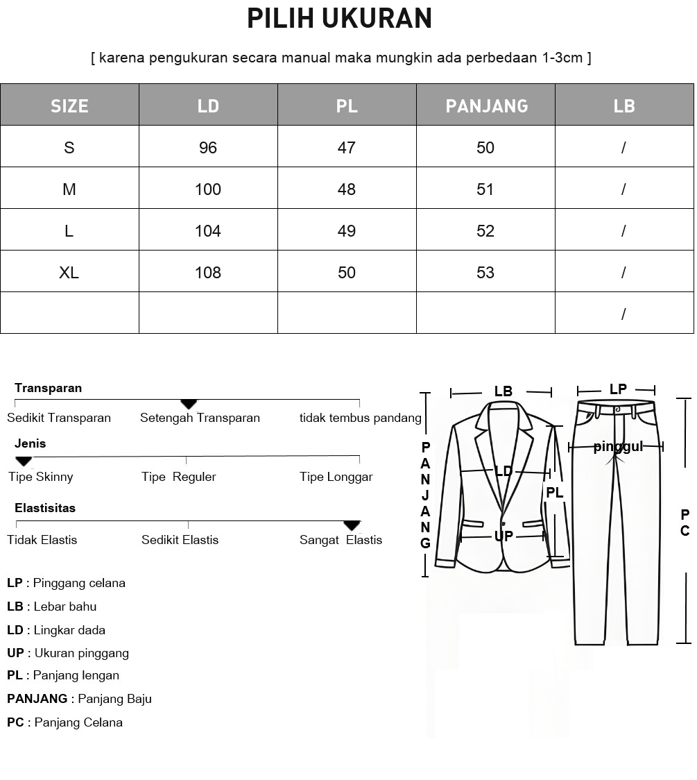 ASAYA Setelan kantor muslimah kemeja kerja lengan panjang + celana highwaist - ootd daily
