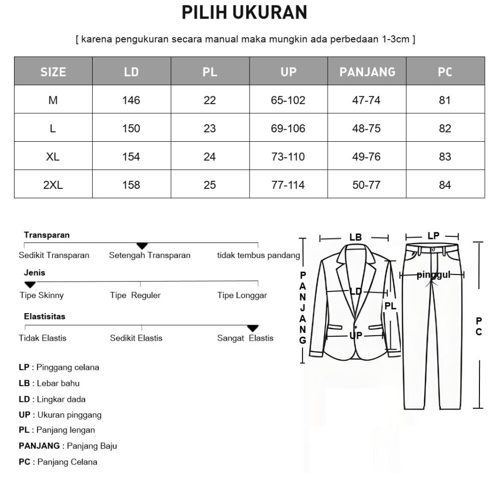 ASAYA Setelan dua potong atasan warna solid dengan lengan pendek dan celana panjang kaki lebar