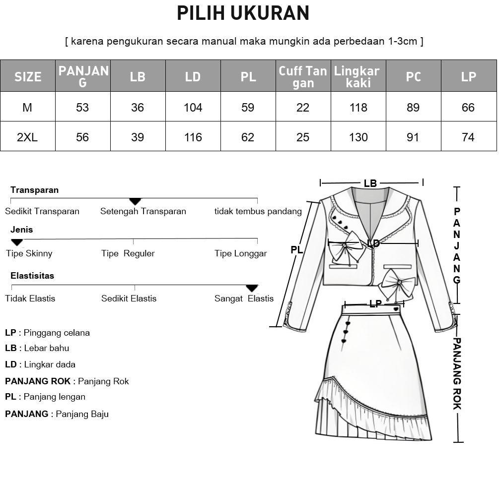 [NEW]ASAYA Setelan lengan panjang baru, baju menggunakan kemeja dengan motif cetak, dipadukan dengan rok panjang berwarna solid