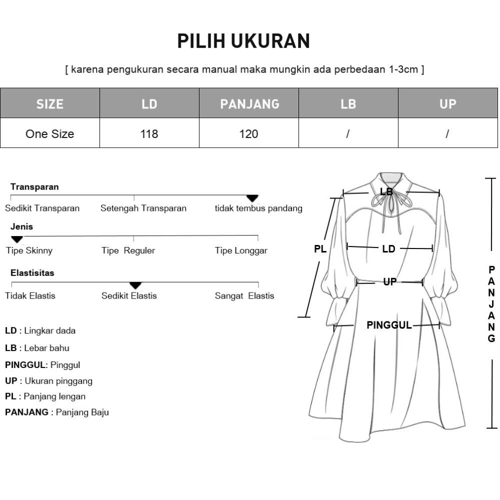 ASAYA Gaun kemeja lengan tiga perempat dengan motif terbaru yang modis
