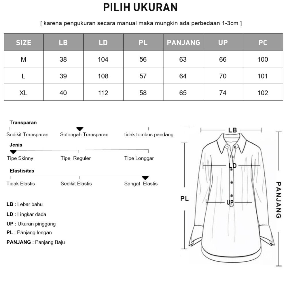 ASAYA Setelan dua potong yang stylish dan simpel: atasan + celana longgar