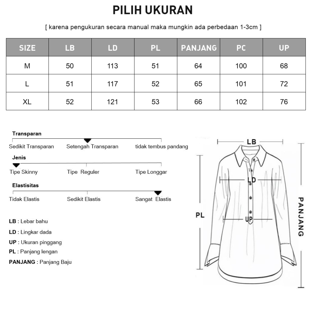 ASAYA Setelan dua potong atasan dan celana longgar aneka warna yang stylish.