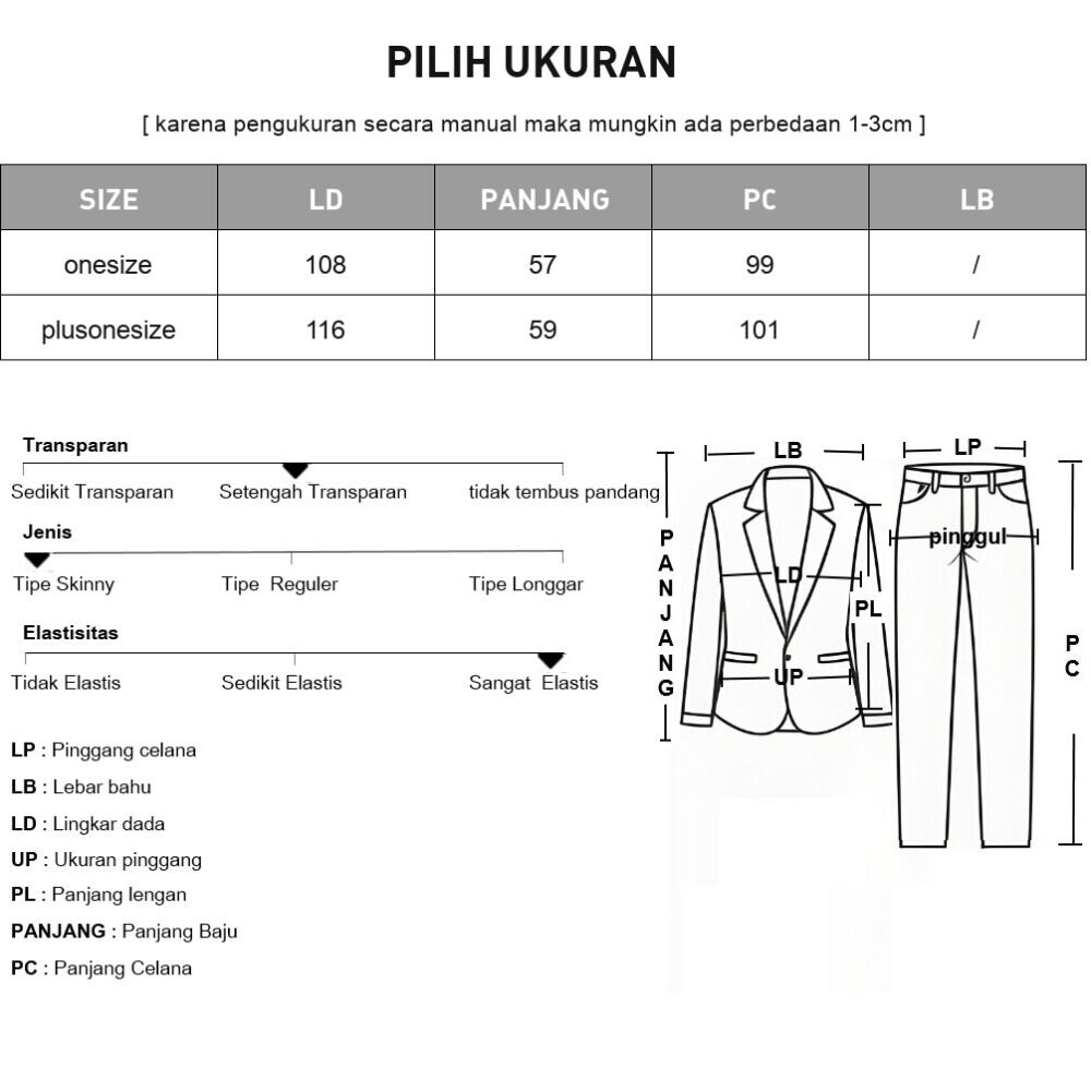 ASAYA Atasan dengan kancing unik dan motif bunga yang elegan dipadukan dengan celana warna senada