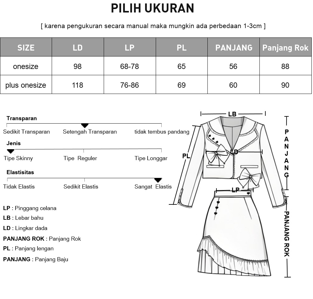 ASAYA Setelan wanita bergaya retro tiongkok, atasan lengan panjang dengan kancing buatan tangan dipadukan dengan rok model a-line yang stylish